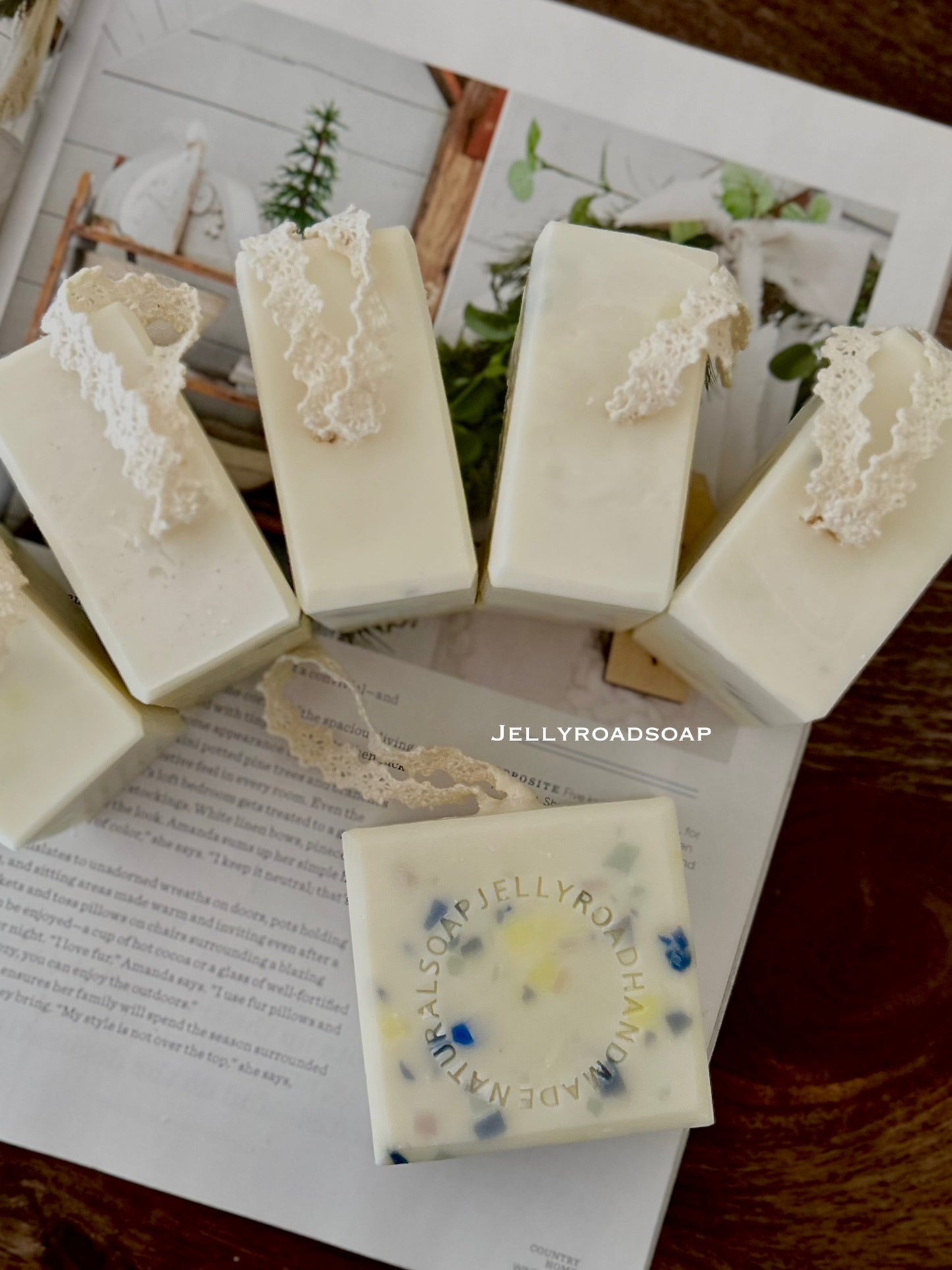 Fresh linen soap -Stylish Terrazzo Soap
