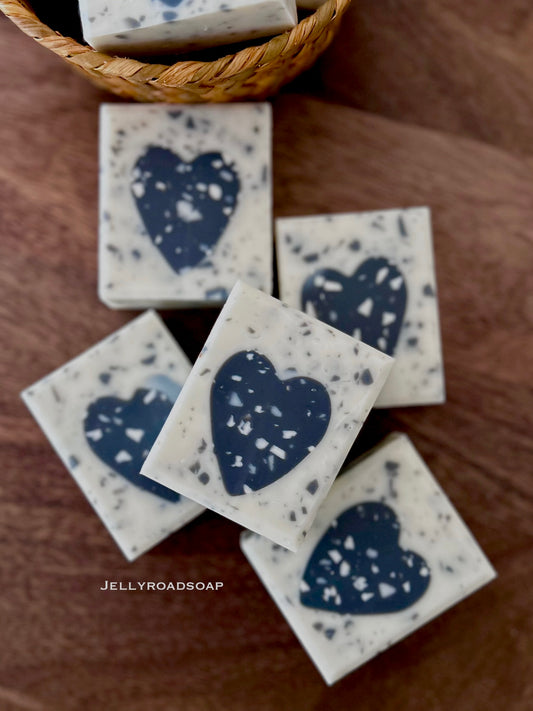 My heart is black soap