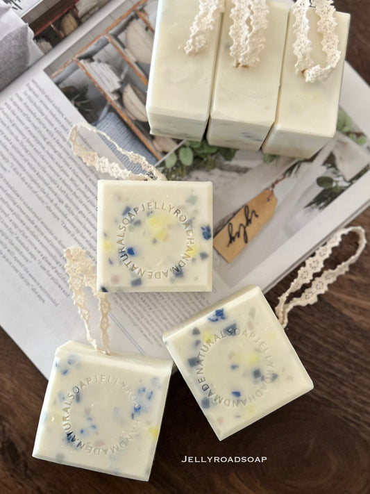 Fresh linen soap -Stylish Terrazzo Soap