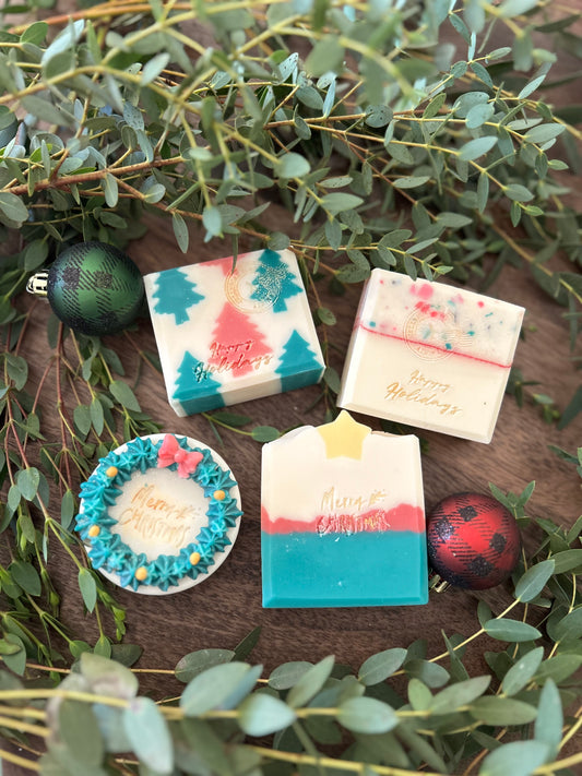 Winter wonders soap gift box