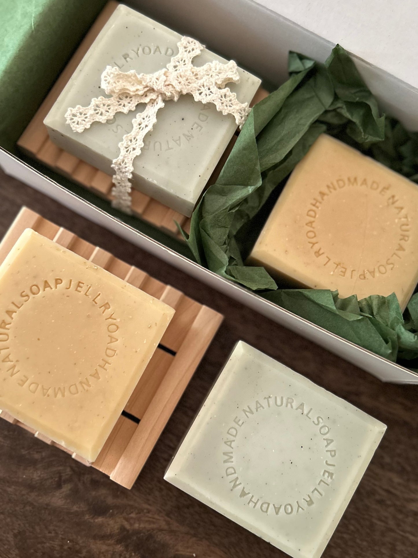 Cambrian Blue Clay Soap + Honey Oat Soap gift set