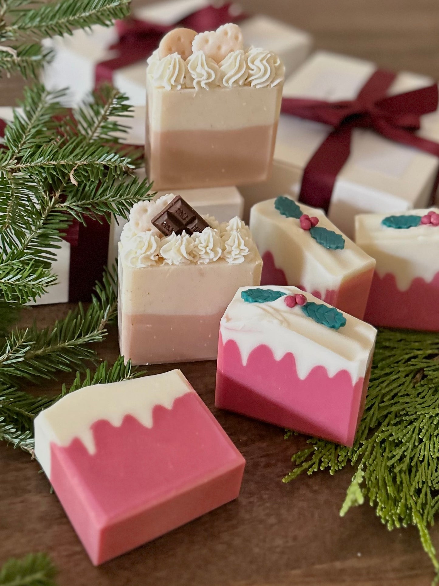 Holiday Delight Soap gift box