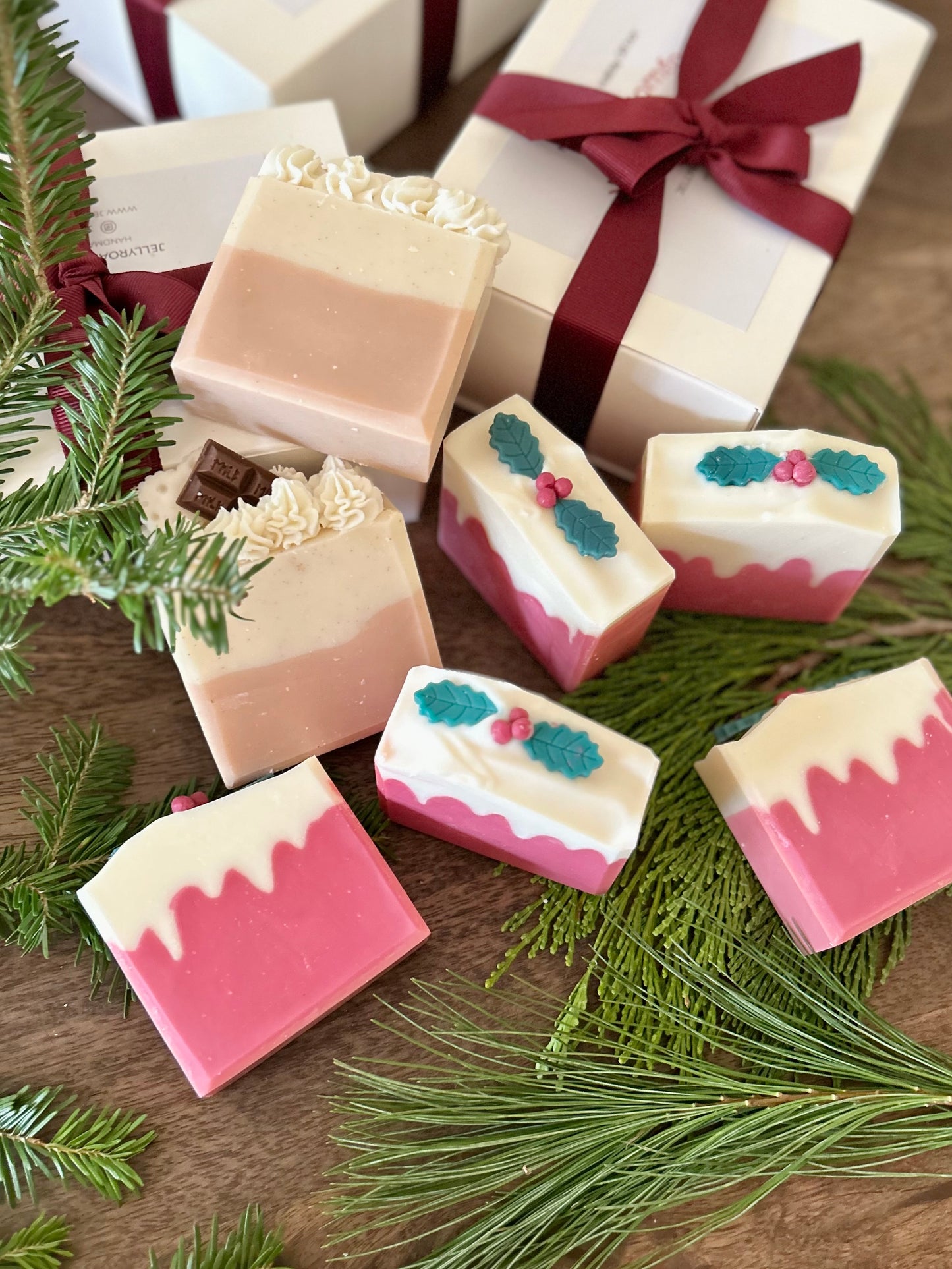 Holiday Delight Soap gift box