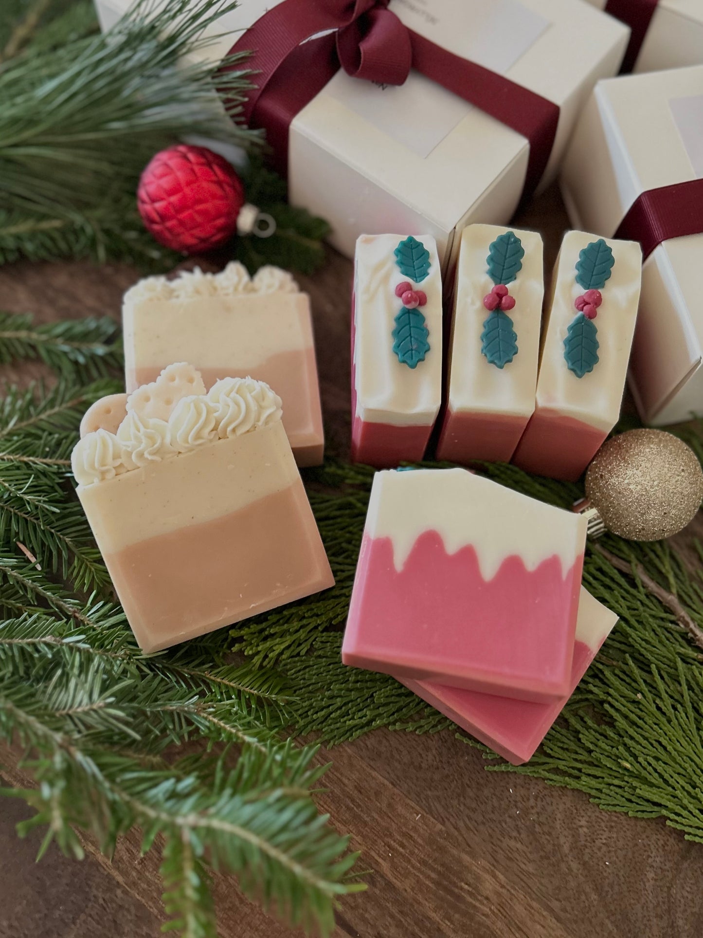 Holiday Delight Soap gift box